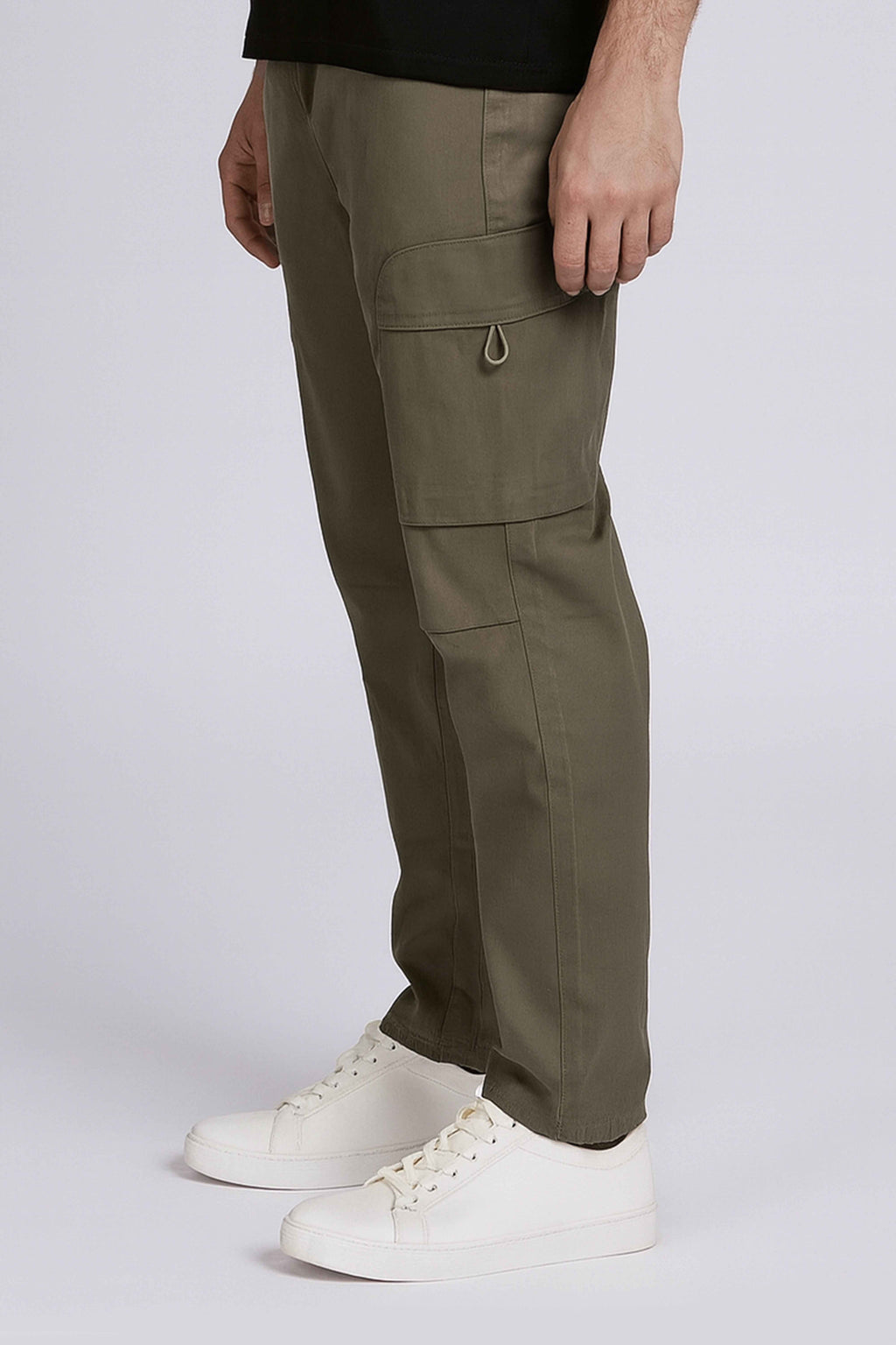 Olive Green Cargo Pants for Men