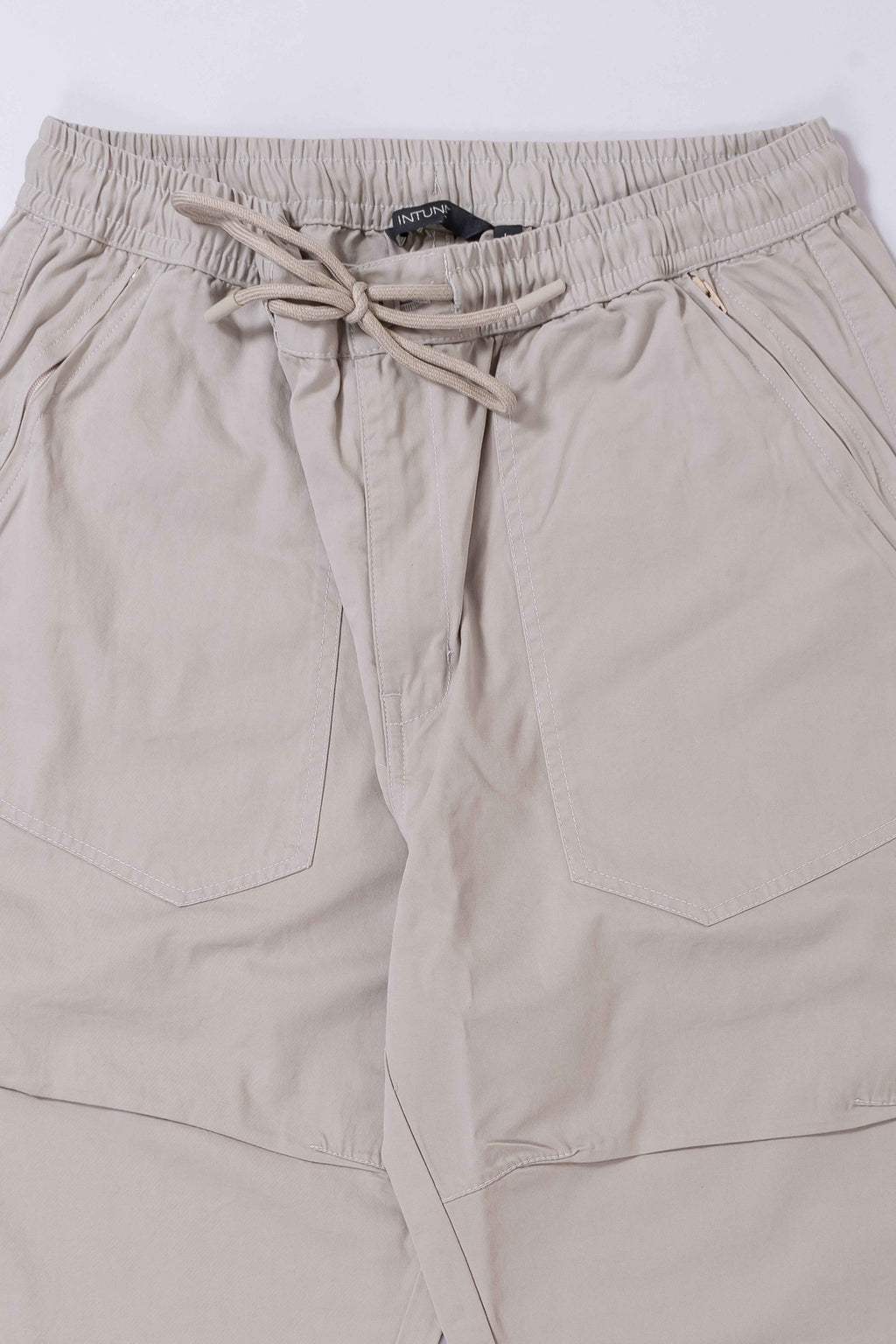 Stone Gray Cargo Pants for Men
