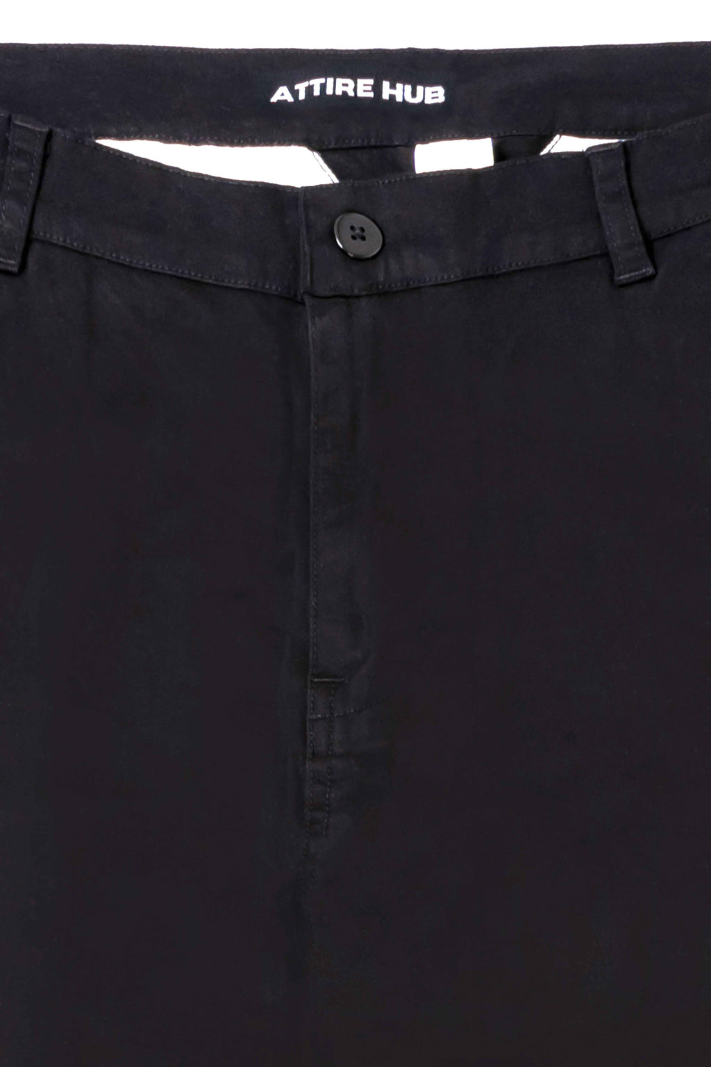 Classic Black Chino Pants for Men
