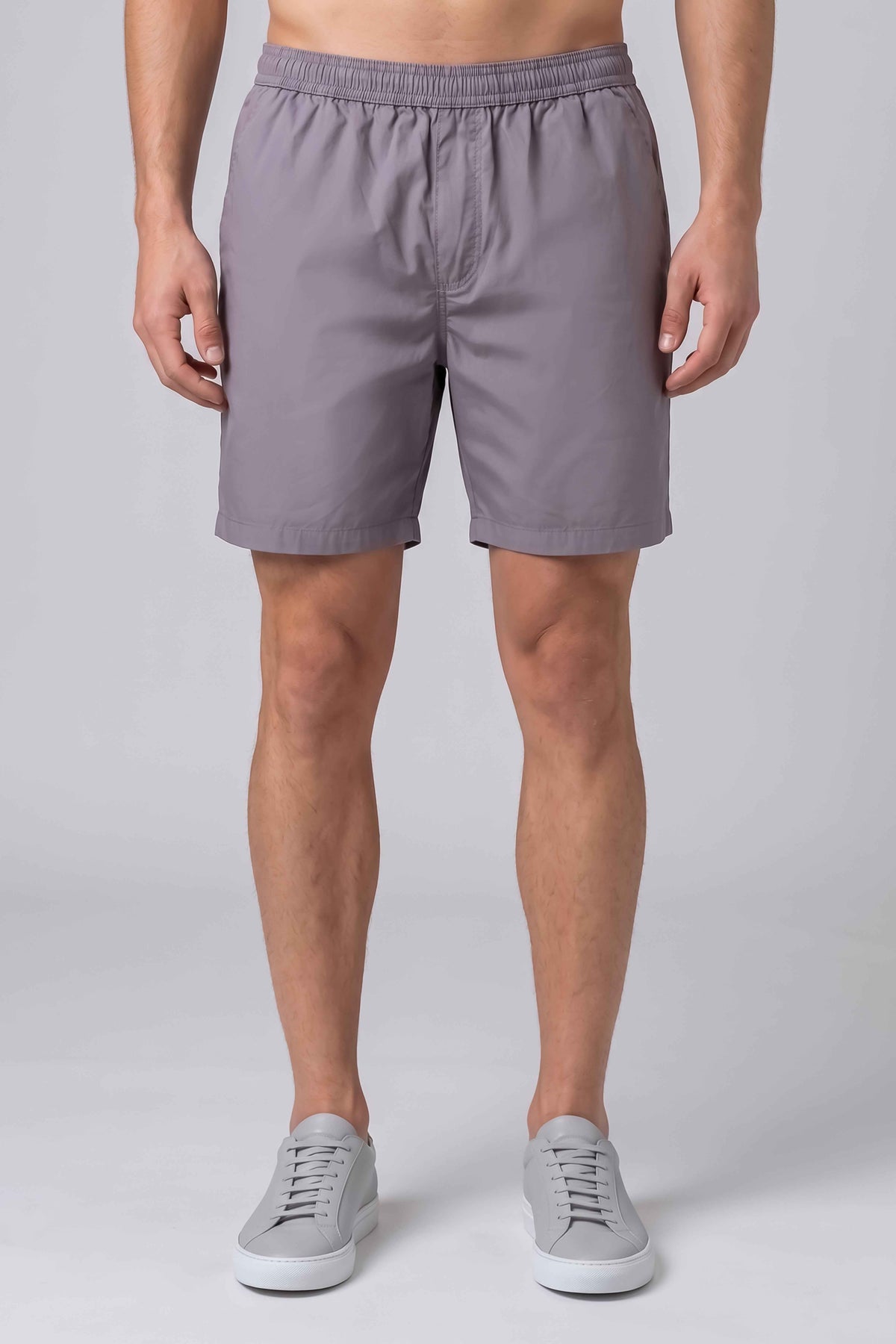 Attire Hub Mens Pure Cotton Grey Solid Boxer